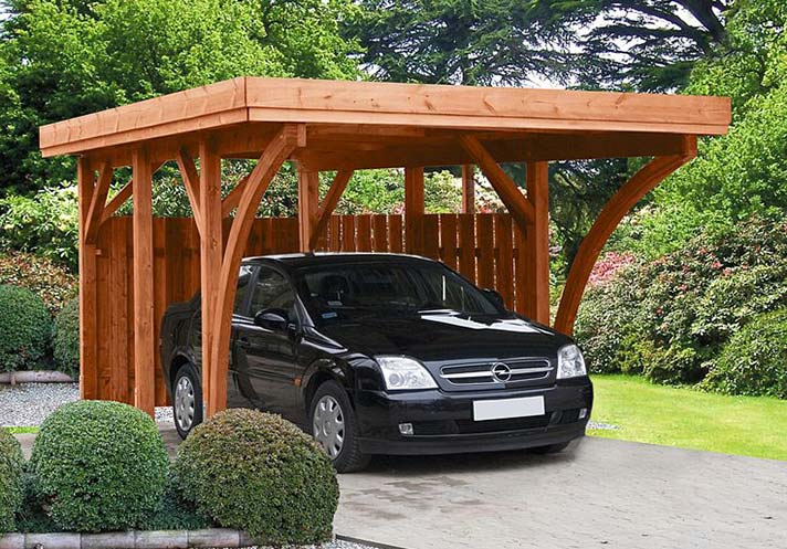 Houten Carport